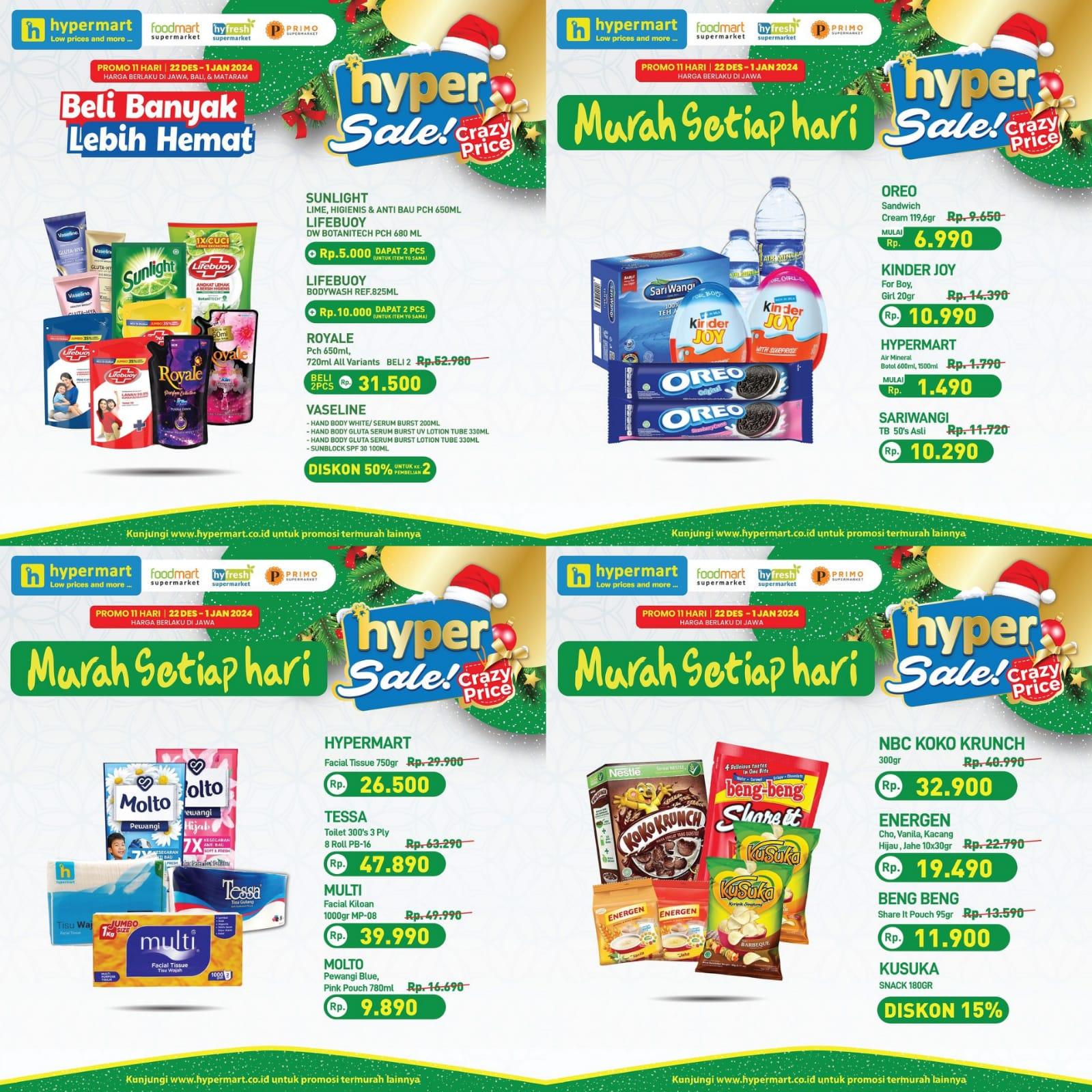 Sambut NATAL! Promo JSM Hypermart 22-24 Desember 2023, Minyak Goreng Filma Rp 31.490