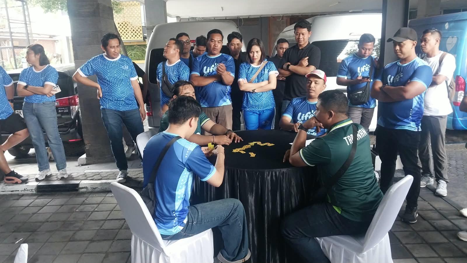 Keseruan Gaple BRILiaN Sportartcular 2026, BO Singaraja Sabet Juara
