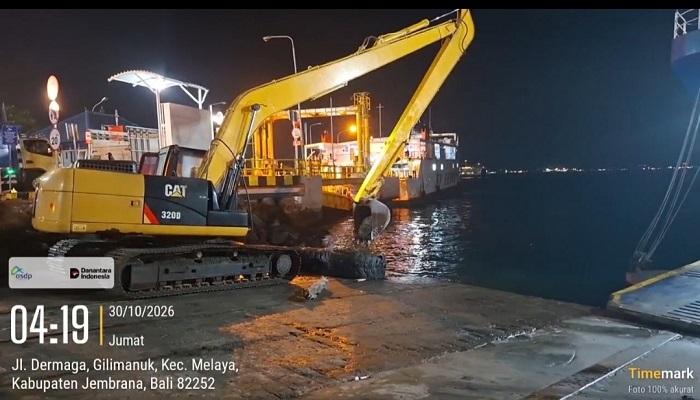 Dermaga LCM Gilimanuk Dikeruk, Cuma Bisa Muat Satu Kapal!