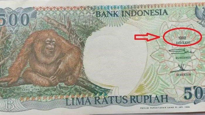 Masih Ingat Duit Rp500 Gambar Orang Utan? Kini Diburu Rp 1,6 Juta Per ...