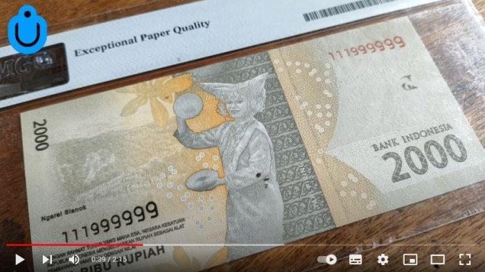 Uang Rp 2000 Bernomor Cantik Paling Mahal, Kolektor Ini Bayar Rp 3 Juta ...