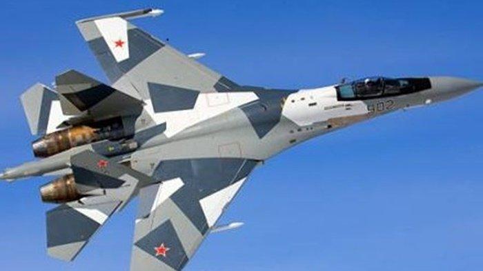 Sukhoi Su 35 pesawat tempur modern dengan desain aerodinamis