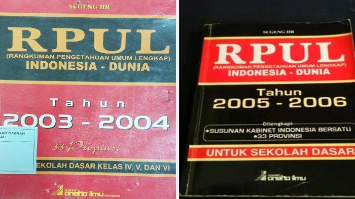 Umur Berapa Kamu Baru Tahu Kepanjangan RPUL? Buku 'Sakti' Zaman Mbah ...