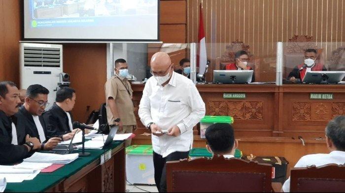 Kombes Susanto Haris, Eks Kabag Gakkum Provost Divpropam Polri memberikan keterangan di persidangan Ferdy Sambo pada Senin (28/11/2022)