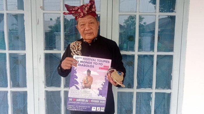 Agus MD, Maestro yang Perkenalkan Gasing Sampai ke Perancis - Bangkapos.com
