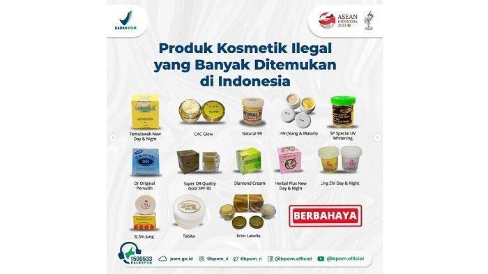Mudah Ditemui di Marketplace,INILAH 5 Kosmetik Illegal yang Dirilis BPOM