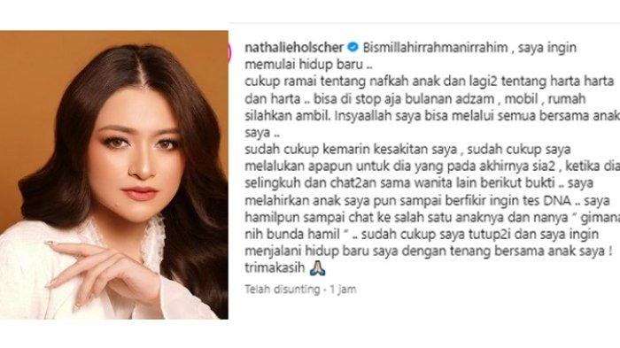 Nathalie Holscher Bongkar Dugaan Perselingkuhan, Sindir Sule? Sebut Sering Chat dengan Wanita