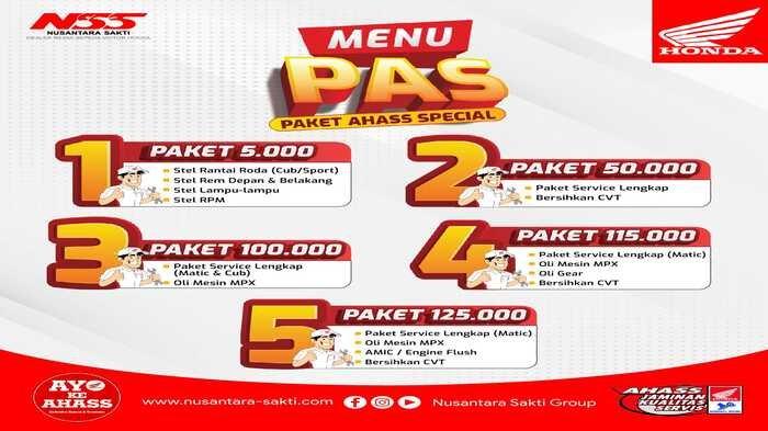 Juli Gebyar Paket Hemat Hanya di Ahass NSS Pangkalpinang