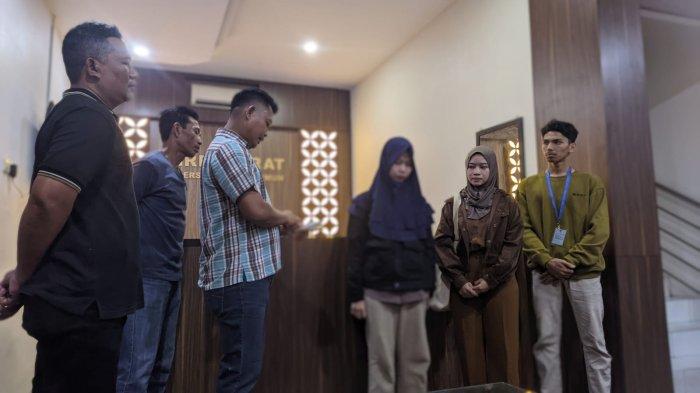 IKPB Jogja saat mendampingi keluarga dan Sheila di Polda DIY, Minggu (10/9/2023) malam.