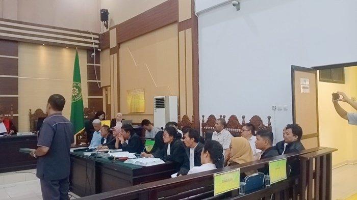 Sidang perkara dugaan korupsi lahan transmigrasi Desa Jebus