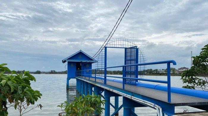 Kolong Retensi Kacang Pedang Kota Pangkalpinang, Rabu (22/11/2023)