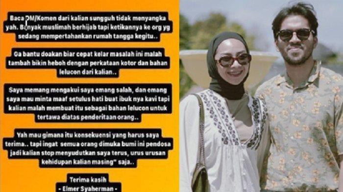 Kesal Disudutkan, Elmer Syaherman Sebut Manusia di Dunia Pendosa, Berharap Baikan dengan Ira Nandha