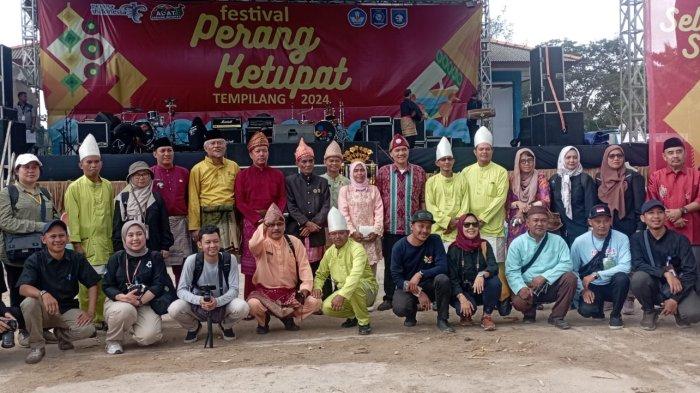Kebersamaan yang erat salah satu faktor utama dalam kesuksesan acara Ruwahan Tempilang, Minggu (3/3/2024)