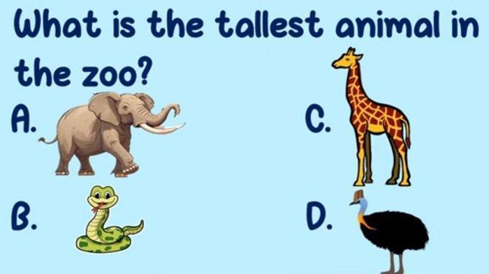 Soal nomor 1 Bahasa Inggris kelas 5 SD