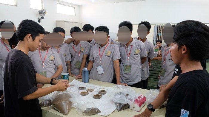 Kegiatan Pelatihan Budidaya Ikan Air Tawar di Lapas Narkotika Pangkalpinang.
