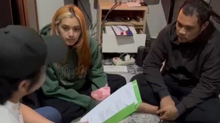 Virgoun ketika ditangkap usai memakai narkoba