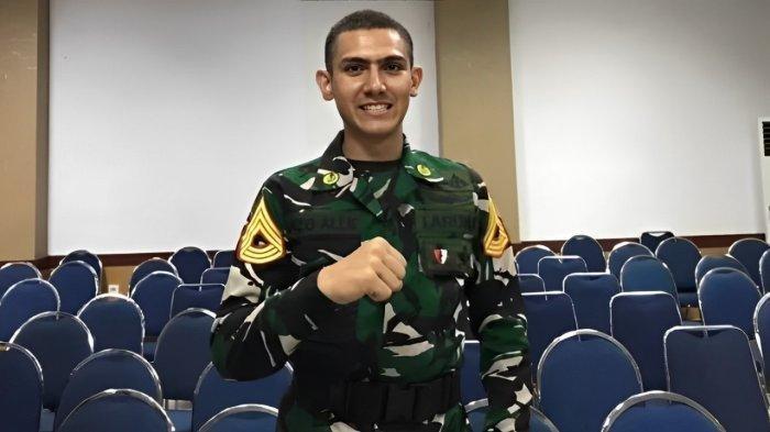 Sosok Letda Enzo Zenz Allie Lulusan Kopasus Terbaik Angkatan 109, Blasteran Indonesia-Prancis