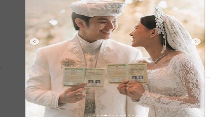 ANGGA YUNANDA MENIKAH - Aktor Angga Yunanda mengumumkan pernikahannya dengan Shenina Cinnamon yang ia posting di akun instagram-nya @angga pada Senin (10/2/2025).