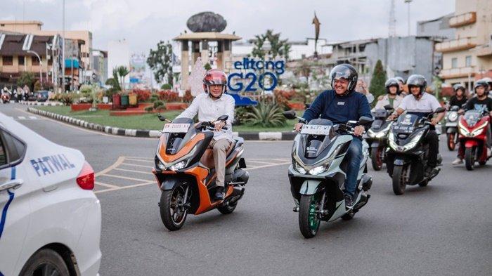 Honda Babel Gelar Ngabuburide Sambil Berbagi Bersama IMHB di Belitung.