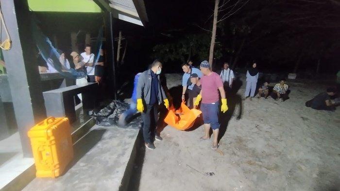 Evakuasi 6 ABK KM Sumber Jaya 88 yang nekat lompat ke laut oleh Polres Bangka Tengah, Rabu (28/5/2025).