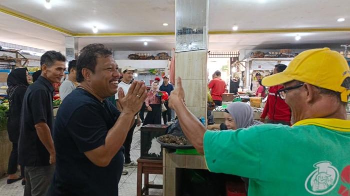 Ramah Dan Rendah Hati Alasan Pedagang Pasar Pangkalpinang Dukung Bang Udin