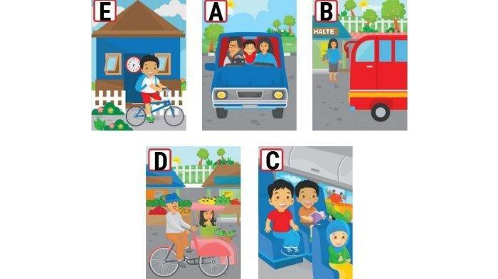 Match the picture with the sentences.