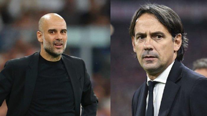 Guardiola Inzaghi Preview Final Liga Champions, Begini Sesumbar Pep Guardiola dan Simone ...