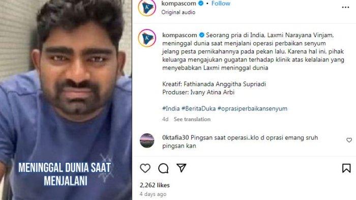 Viral, Pria India Meninggal Jelang Pernikahan Usai Operasi Perbaikan Senyum, Apa Penyebabnya?