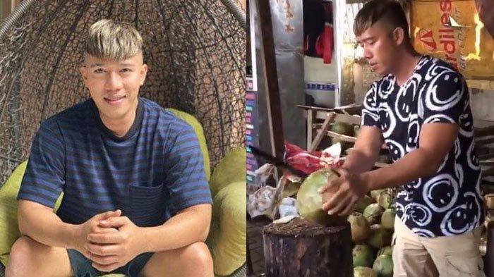 Ruri Repvblik jualan sop buah dan es kelapa muda