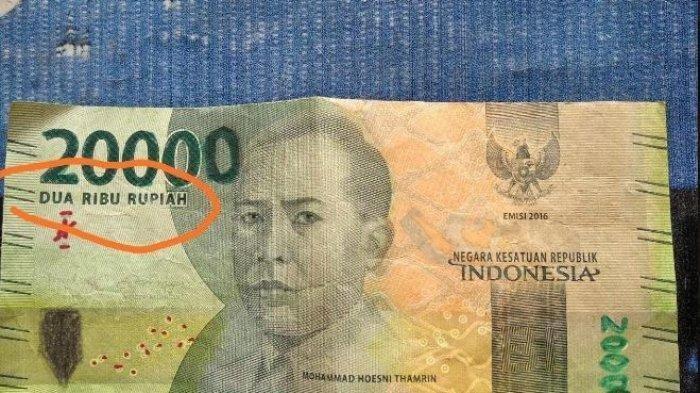 Waspada Penipuan Uang kertas Pecahan Rp 2 Ribu Ditambah Angka 0, Sudah ...