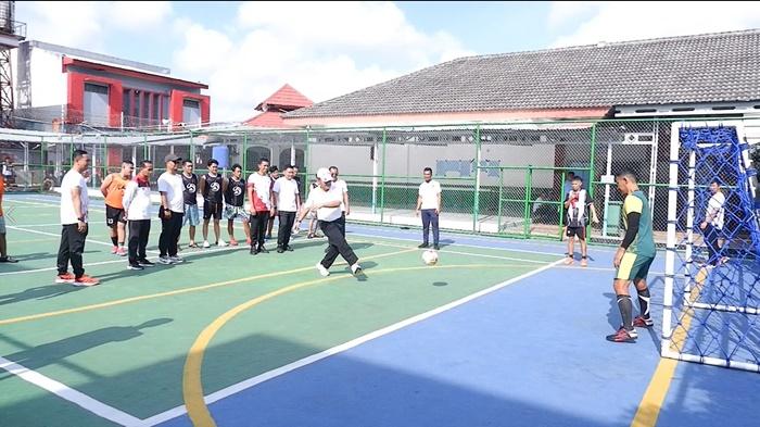 Pameran Olahraga & Seni di Lapas Pangkalpinang Meriahkan HUT ke-80 RI, WBP Semangat!