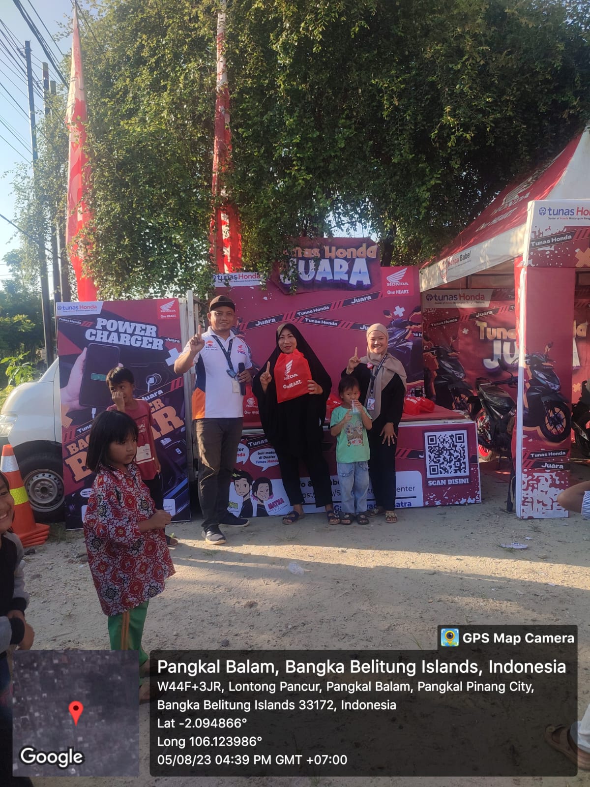 Honda TDM Gabek Meriahkan kec. Gerunggang dan kec. Pangkalbalam