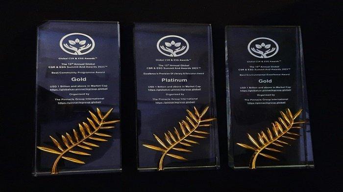 Adaro Raih Gold hingga Platinum di Ajang Bergengsi Global CSR Awards.