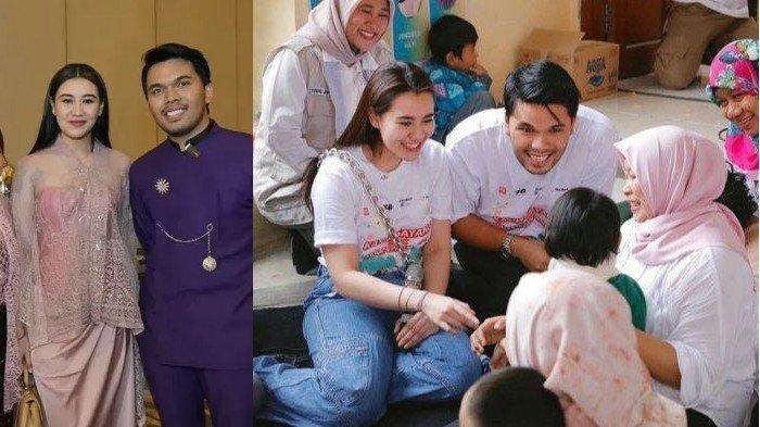 Kolase Thariq Halilintar dan Aaliyah Massaid.