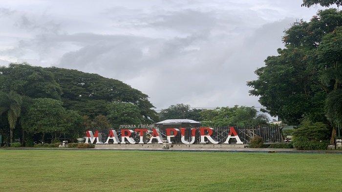 LOKASI RSUD - Alun-alun RTH Ratu Zalecha di Kota Martapura dulunya merupakan lokasi RSUD Ratu Zalecha, Sabtu 8/3/2025).