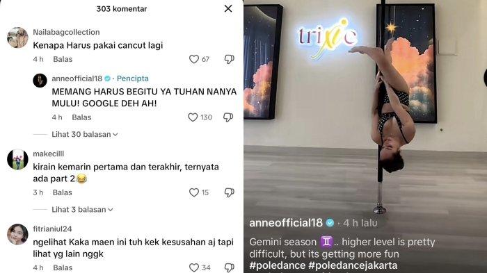 PILATES - Artis Putri Anne beri alasan dirinya memakai cangcut saat olahraga pilates, dicapture (21/6/2025). Imbas outift pilatesnya selalu disorot usai diceraikan Arya Saloka.