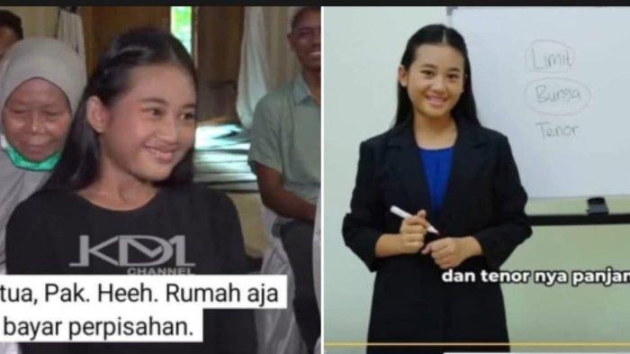 Sosok Aura Cinta Gadis yang Mendebat Dedi Mulyadi, Rupanya Model Iklan Pinjol hingga Main Sinetron - Banjarmasinpost.co.id