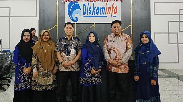 BKPSDM Kotabaru gelar kunjungan Sharing Session di Diskominfo Kotabaru, Jumat (11/72025).