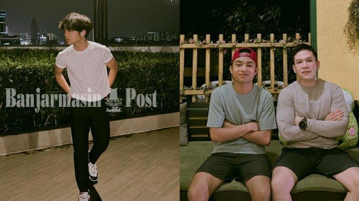 Penampilan Betrand Peto yang semakin dewasa dibandingkan dengan Jordi Onsu adik Ruben Onsu dan Sarwendah.