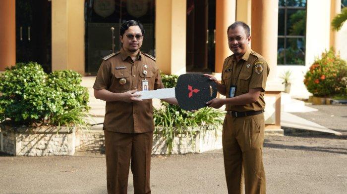 Bupati HST, H Aulia Oktafiandi saat pimpin apel gabungan di Lingkungan Pemerintah Kabupaten HST, bertempat di Halaman Kantor Bupati HST, Senin (12_08_2024) kemarin.