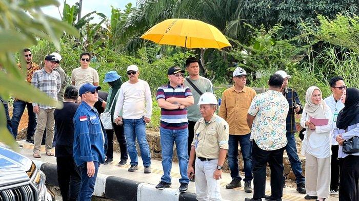 Bupati Kotabaru H Sayed Jafar SH saat kunjungan ke RS Sengayam, Kecamatan Pamukan Barat Kotabaru.