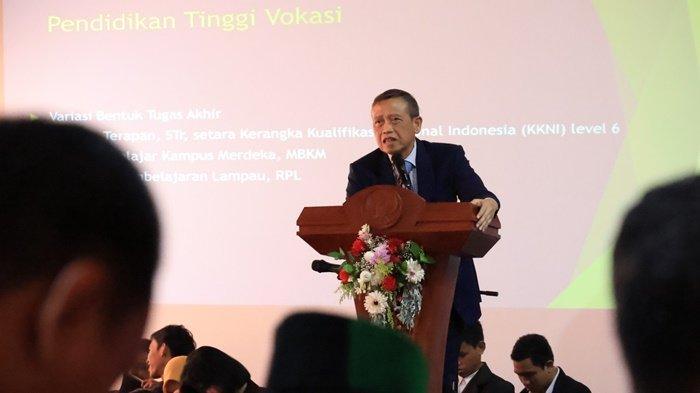 ORASI ilmiah oleh Dr Ir Priyono Eko Sunyoto DEA IPM pada Dies Natalis ke-14 Politala, Kamis (21/9/2023).