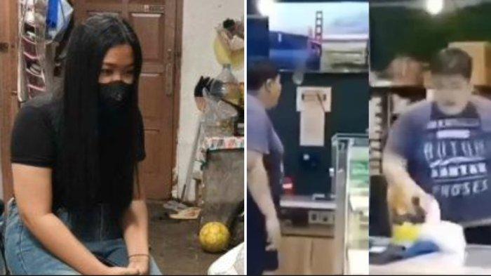 Dwi Ayu Darmawati (19), bercerita tentang kasus viral penganiayaan oleh anak bos toko roti berinisial GSH di Cakung, Jakarta Timur, Jumat (13/12/2024).