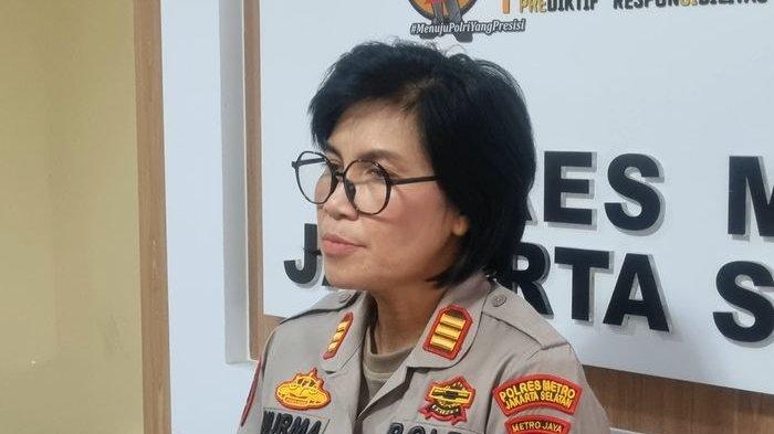 Kasi Humas Polres Metro Jakarta Selatan, AKP Nurma Dewi.