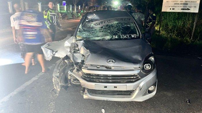 Polisi Ungkap Kronologi Kecelakaan Maut di Pulausari Tanahlaut, Mobil Korban Diduga Melambung ke Laj