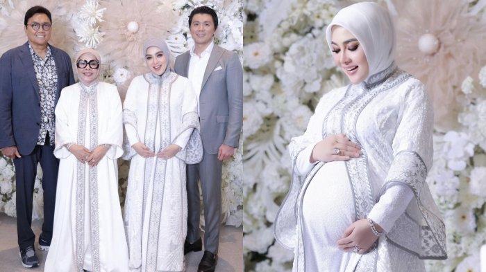 Rosano Barack saat menghadiri acara syukuran 7 bulanan kehamilan Syahrini di Singapura.