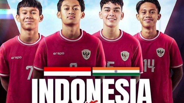 Live Gratis TV Indosiar! Link Streaming TV Online Timnas U17 Indonesia