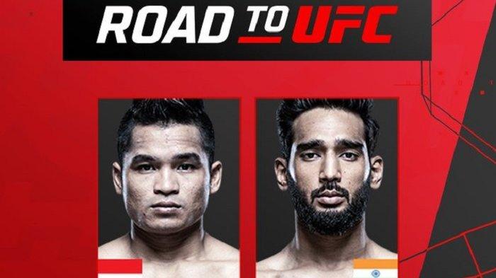 LINK Mola TV! Live Streaming Jeka Saragih vs Anshul Jubli, Siaran UFC
