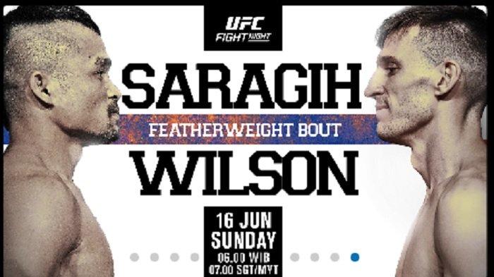 Inilah jadwal tayang dan link Live Streaming Mola TV UFC 93 Jeka Saragih vs Westin Wilson hari Minggu pagi ini jam 06.00 WIB TV Online tak gratis