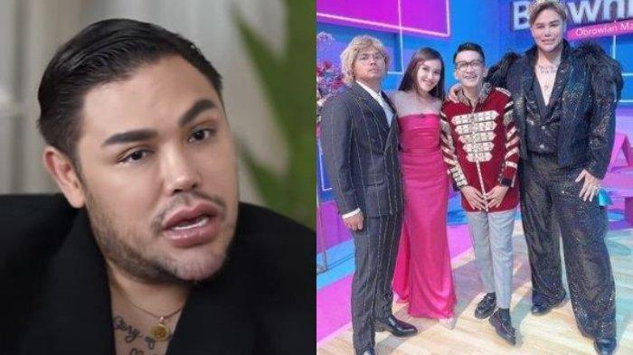 Ivan Gunawan bersama Ruben Onsu, Ayu Ting Ting dan Wendy Cagur kala jadi host Brownis Trans TV.